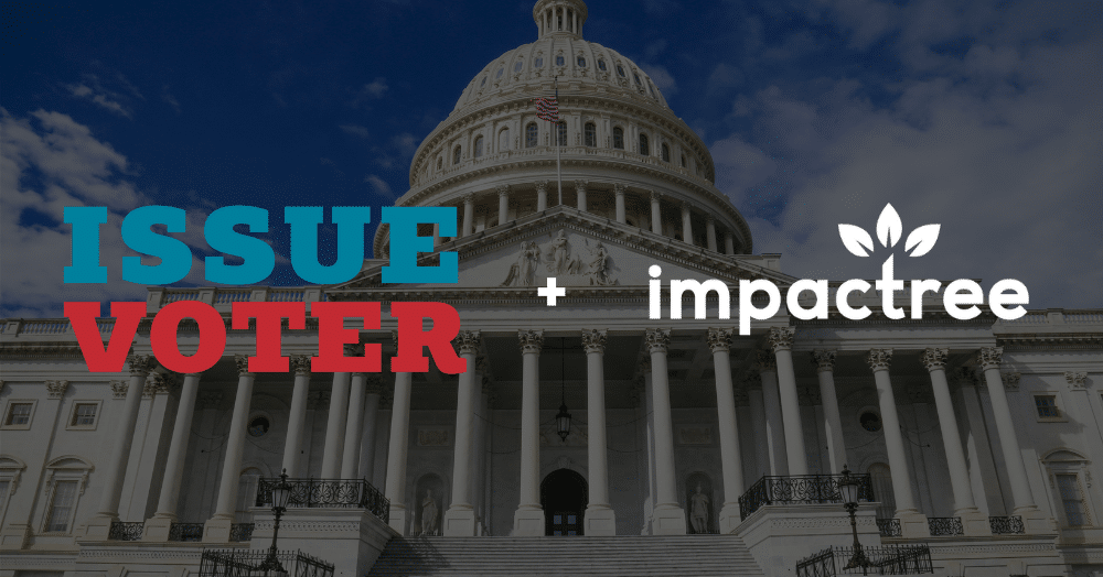 Use IssueVoter to contact your representatives straight from Impactree!